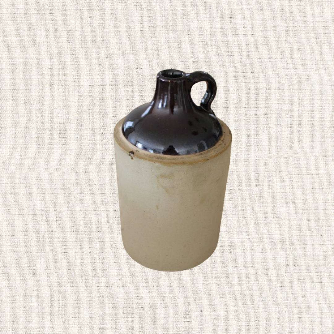 Large Primitive Glaze Stoneware Jug