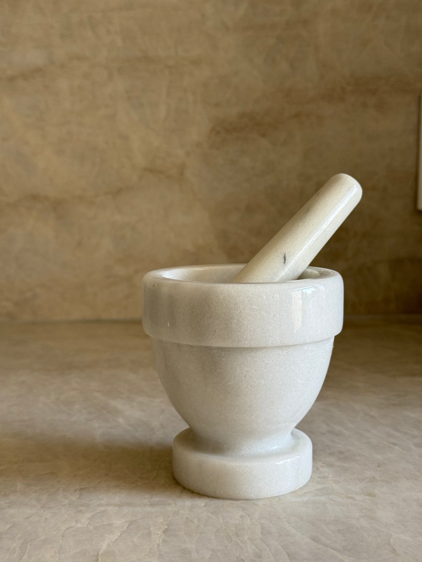 Marble Mortar & Pestle