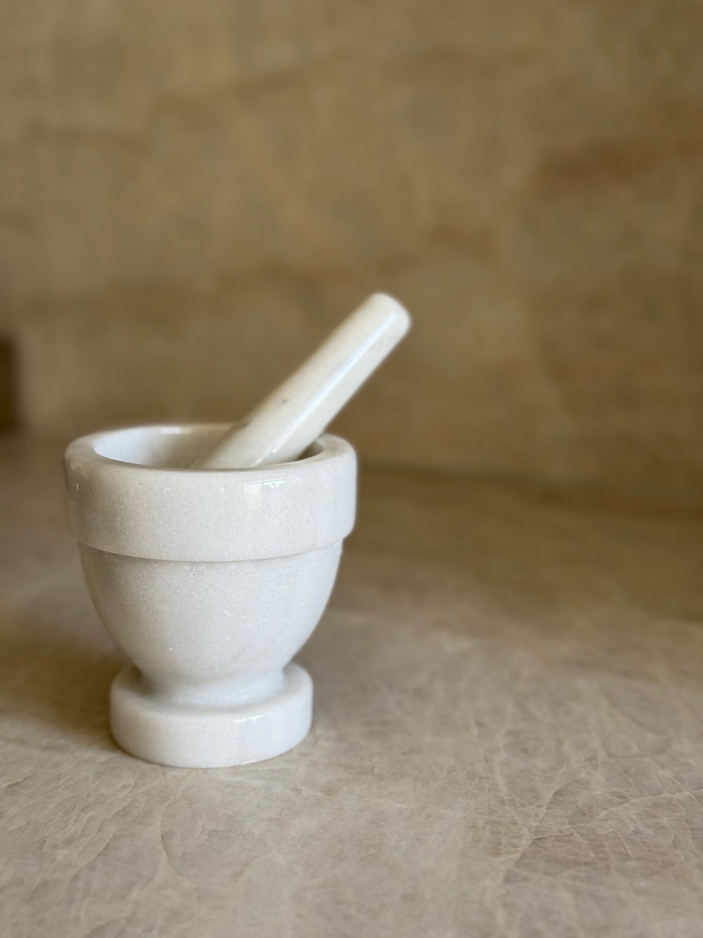 Marble Mortar & Pestle