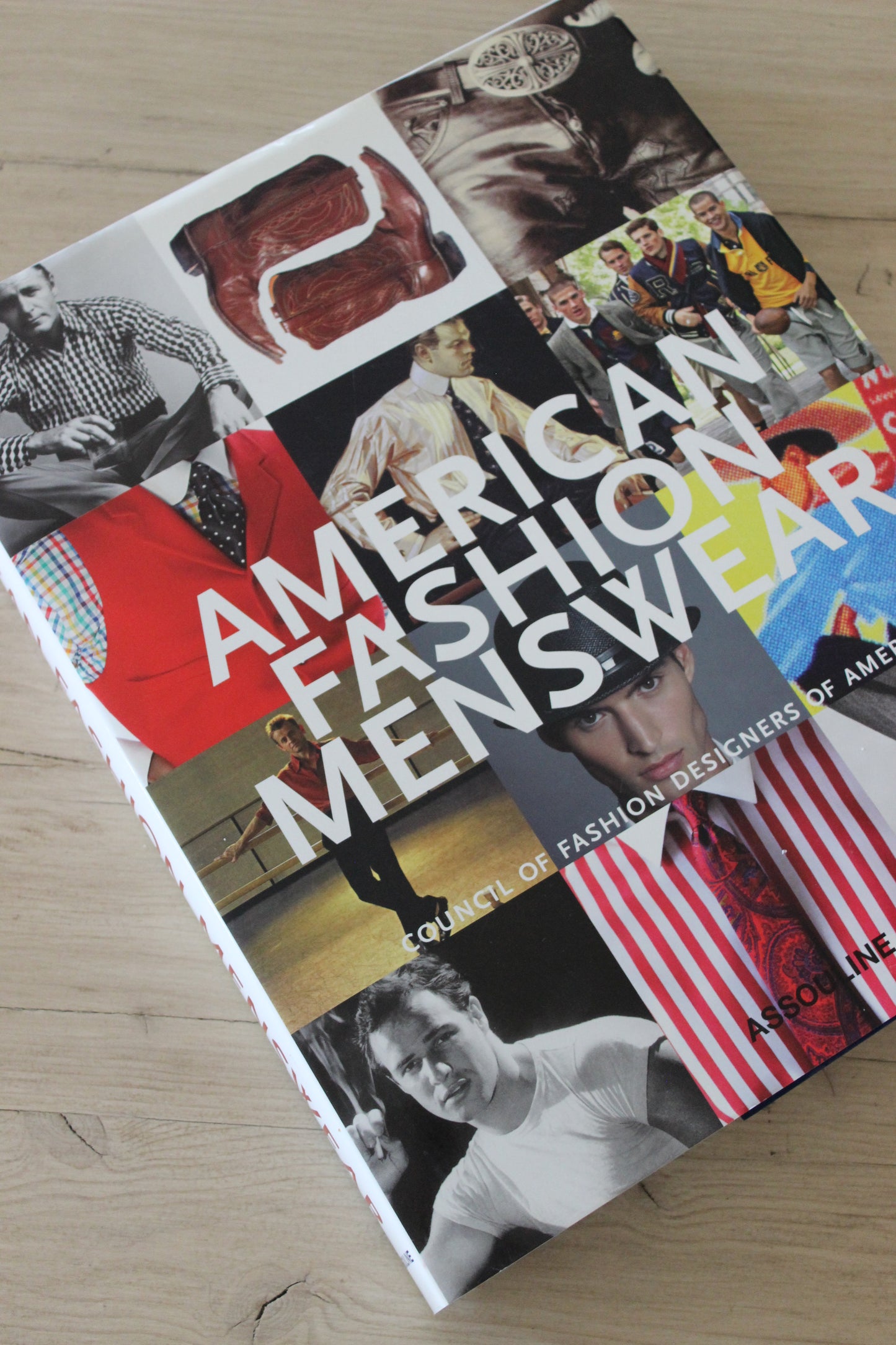 Assouline American Fashion Menswear Coffee Table Book