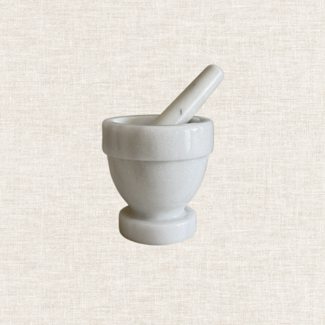 Marble Mortar & Pestle