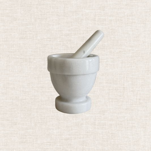 Marble Mortar & Pestle